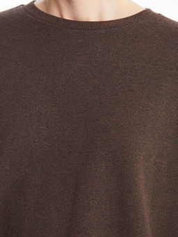 Bisiklet Yaka Oversize Kad?n Sweatshirt