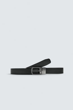 REVERSIBLE LEATHER BELT - Zara фото 10