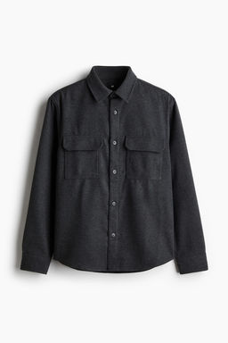 Sobrecamisa de fieltro Regular Fit - H&m фото 6