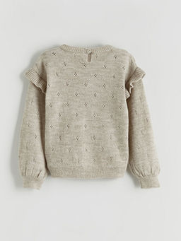 Bisiklet Yaka K?z ?ocuk Kazak