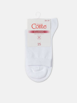 Цена за 2 пары. Носки Классические CONTE CLASSIC Носки женские белый - Conte elegant фото 10
