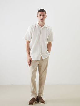 Regular Fit K?sa Kollu Arm?rl? Erkek G?mlek