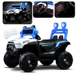 Электромобиль "Дорожный патруль" на аккумуляторе, в коробке (синий)