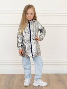 Ветровка для девочки леопард