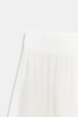 FALDA MIDI CAPA / Blanco - Zara фото 8