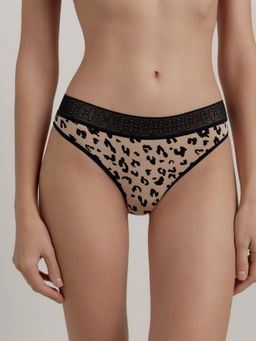 CONTE MIX&MATCH LB 2511 Трусы женские beige-black leo