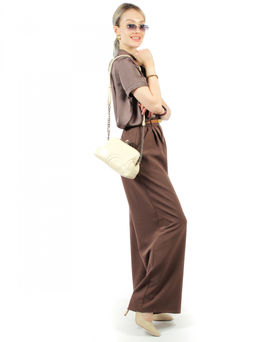 LACCOMA сумка Жасмин-Л815-ванильный эко кожа хлопок