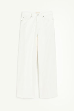 Coated Wide Regular Jeans - H&m фото 4