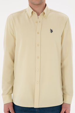 Erkek A__k Haki Uzun Kollu Basic G_mlek Sepette S_rpriz _ndirim - U.s. polo assn фото 6