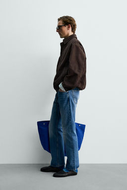 CAZADORA REGULAR FIT PIEL ANTE AARON LEVINE X ZARA / Marr?n  фото 4