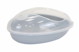 Купалка для грызунов (шиншилл) Редпластик 35*23*h15см (пластик) 3300св-сер