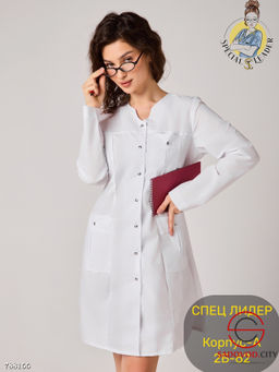 Халат медицинский женский - Bruno фото 11