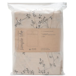 Набор наволочек 70х70 Чистый хлопок, поплин, 100% хлопок, пл. 118 гр./кв. м., Вивьен ВБ 70х70 - Традиция фото 5