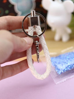 Алмазная мозаика на брелоке Draw Me! Blue bear, (5.5*4.5*7 см)