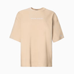 Футболка женская MIST Coordinates, размер L-XL, бежевая