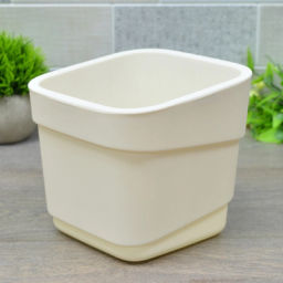Горшок для цветов 7л d221 h 207мм молочный HILLS