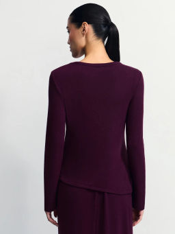 Джемпер из вискозы с асимметрией / Zarina