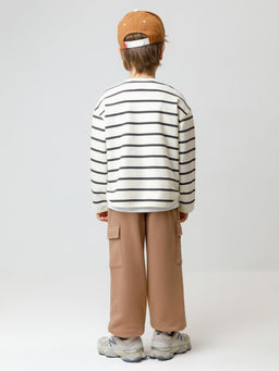 КР 400854/коричневый 1038 к584 брюки для мал - Crockid фото 5