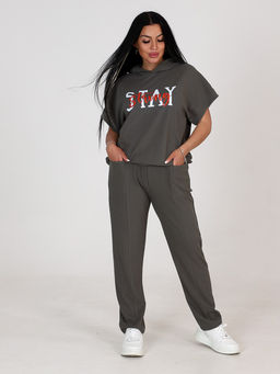 ЖК-2313 ЖЕНСКИЙ СПОРТИВНЫЙ КОСТЮМ (Хаки) - А-дина фото 2