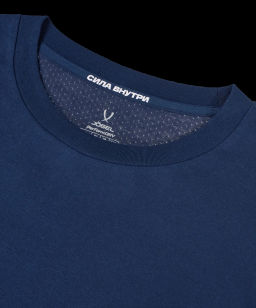 Лонгслив тренировочный JOGEL DIVISION PerFormDRY Training CVC LS Z4, темно-синий  фото 5