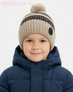14589/2 MBH Колпак для мальчика флис (54-56)