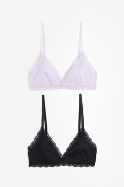 Pack de 2 tops sujetador