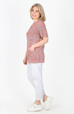 Футболка Кира Ф-105 (46-64) кулирка - Лотос фото 7