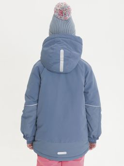 PELICAN, куртка для девочек, Темно-серый