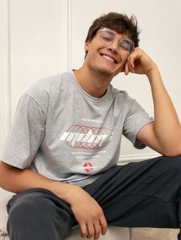 Футболка мужская MDMC Серый меланж М-25ФМ MODAMICA