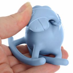 Игрушка - прорезыватель силиконовый с погремушкой Крошка Я Лошадка, от 3 мес., голубой