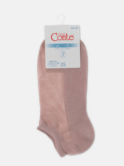 Цена за 2 пары Носки короткие Conte Elegant, пепельно-розовый  фото 5