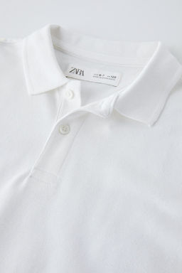 BASIC PLAIN POLO SHIRT - Zara фото 3