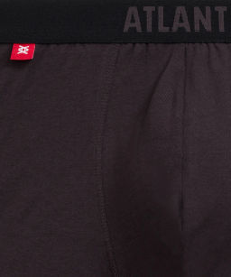 ATLANTIC 3MH-011 Трусы шорты Solid - набор 3 шт. темно-голубой + темно-синий + эспрессо  фото 7