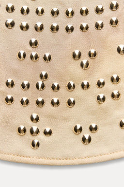 ZW COLLECTION TOP WITH STUDS - Zara фото 10
