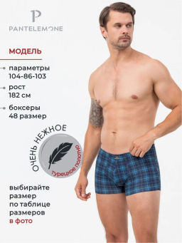 Мужские трусы шорты PMH-1505 - Pantelemone фото 5