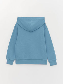 Rahat Kal?p Bask?l? Erkek ?ocuk Hoodie - Waikiki фото 2