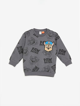 Paw Patrol Bask?l? Erkek ?ocuk Sweatshirt ve E?ofman Alt 2li Tak?m