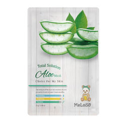 Тканевая маска с экстрактом листьев алоэ - Total solution aloe mask, 25 гр