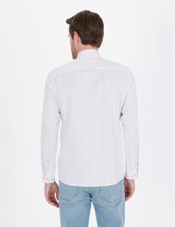 Pembe Slim Fit Uzun Kollu G_mlek