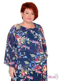 Туника Модель №1555 размеры 44-84 - Plusmoda фото 9