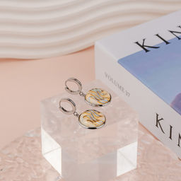 Серьги из муранского стекла DUNA LS3557