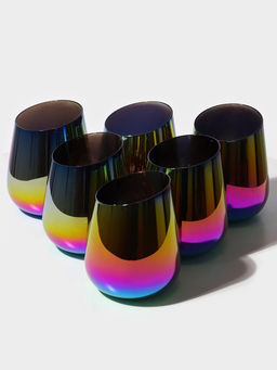 Стаканы Magistro «Иллюзия», 450 мл, 9.5×11.5 см, набор 6 шт., стекло, хамелеоны