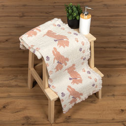 20С211-ШР/у. 130*60 Полотенце "Терри" цв. 9 рис. 871 розовый