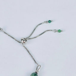 Браслет регулируемый из Серафинита - Радуга самоцветов фото 4