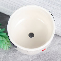 Кашпо 7х7х7,5 см Животные / WN30 /уп 120/ белое - Галеонтрейд фото 7