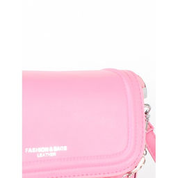 Сумка женская искусственная кожа Ch&K-9261-1, 1отд, плечевой ремень, розовый SALE 255066 - Adelia фото 4