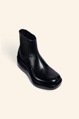 LEATHER CHELSEA BOOTS - LIMITED EDITION - Zara фото 7