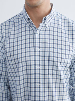 Regular Fit Ekose Gabardin Erkek G?mlek