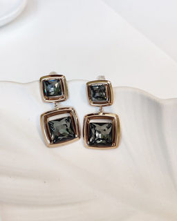 Серьги с кристаллами Swarovski