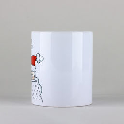 Кружка керамическая новогодняя «Сутки через год», 320 мл